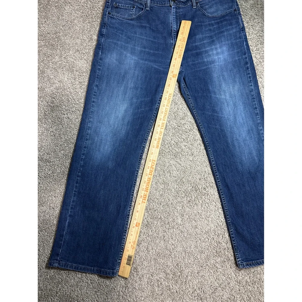 Levis 559 Relaxed Straight Jeans Mens 38X30 Blue Medium Wash Denim Pants